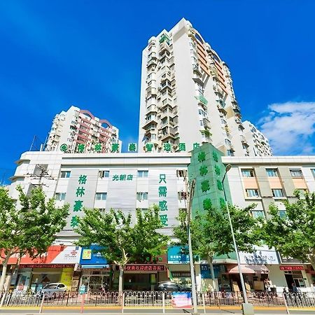 Greentree Inn Shanghai Guangxin Road Tongji Hospital Express Hotel Eksteriør bilde