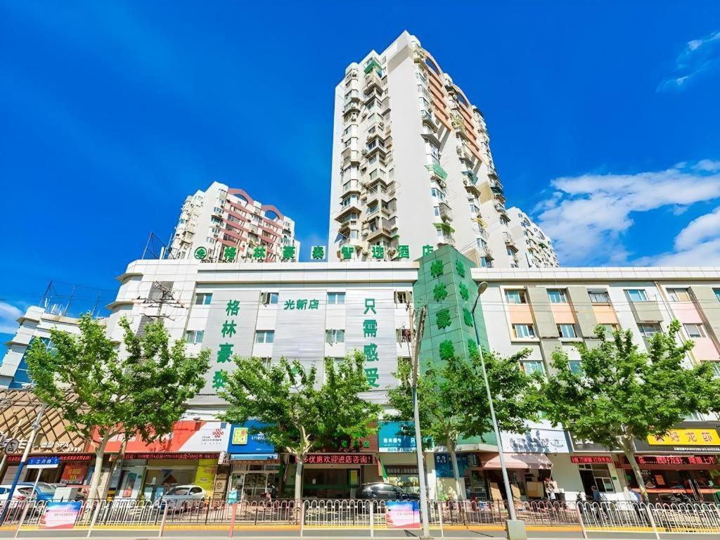 Greentree Inn Shanghai Guangxin Road Tongji Hospital Express Hotel Eksteriør bilde