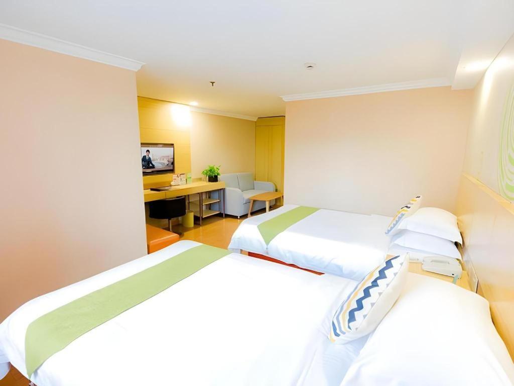 Greentree Inn Shanghai Guangxin Road Tongji Hospital Express Hotel Eksteriør bilde