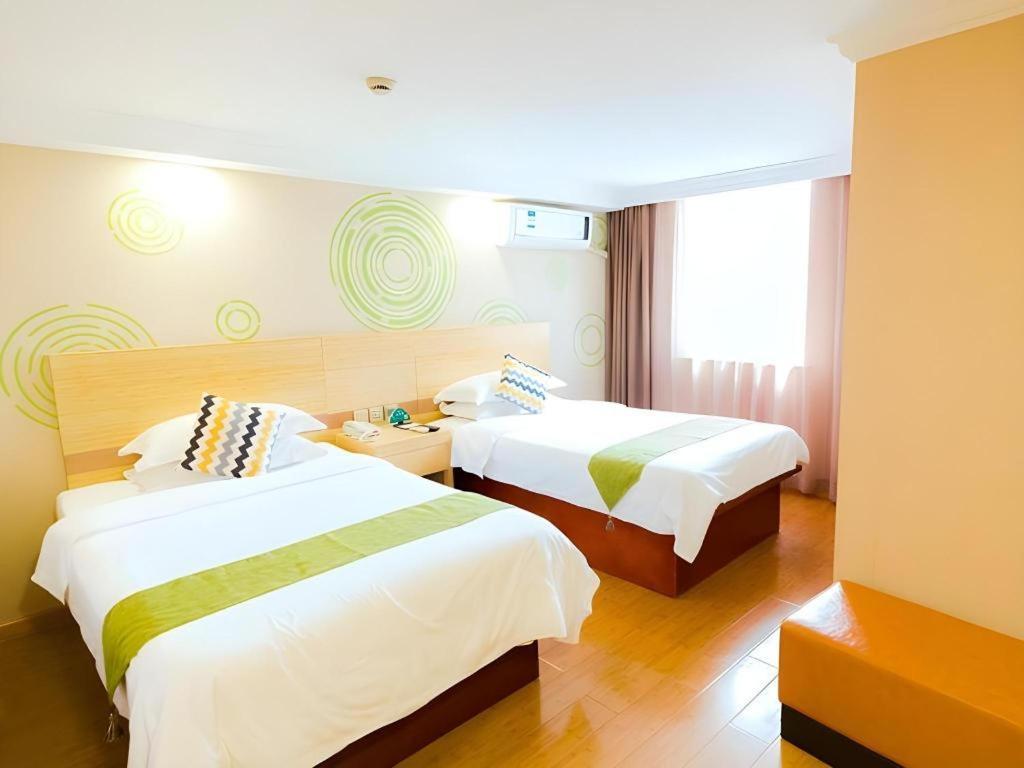 Greentree Inn Shanghai Guangxin Road Tongji Hospital Express Hotel Eksteriør bilde