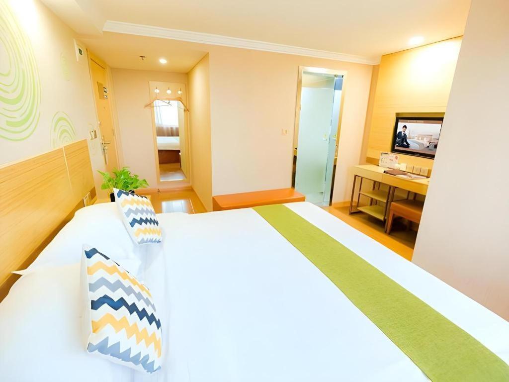 Greentree Inn Shanghai Guangxin Road Tongji Hospital Express Hotel Eksteriør bilde