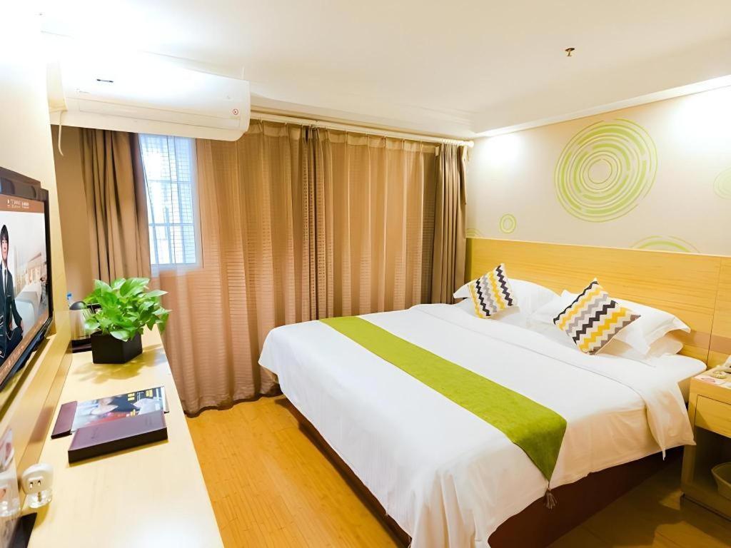 Greentree Inn Shanghai Guangxin Road Tongji Hospital Express Hotel Eksteriør bilde