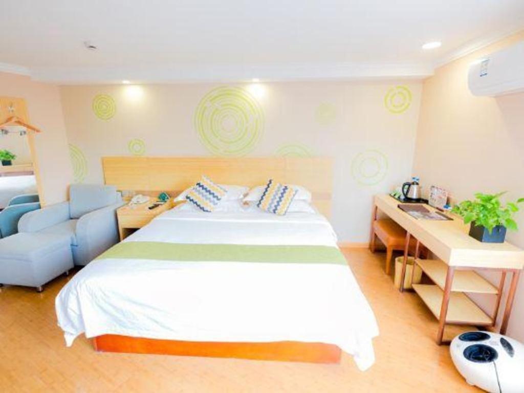 Greentree Inn Shanghai Guangxin Road Tongji Hospital Express Hotel Eksteriør bilde