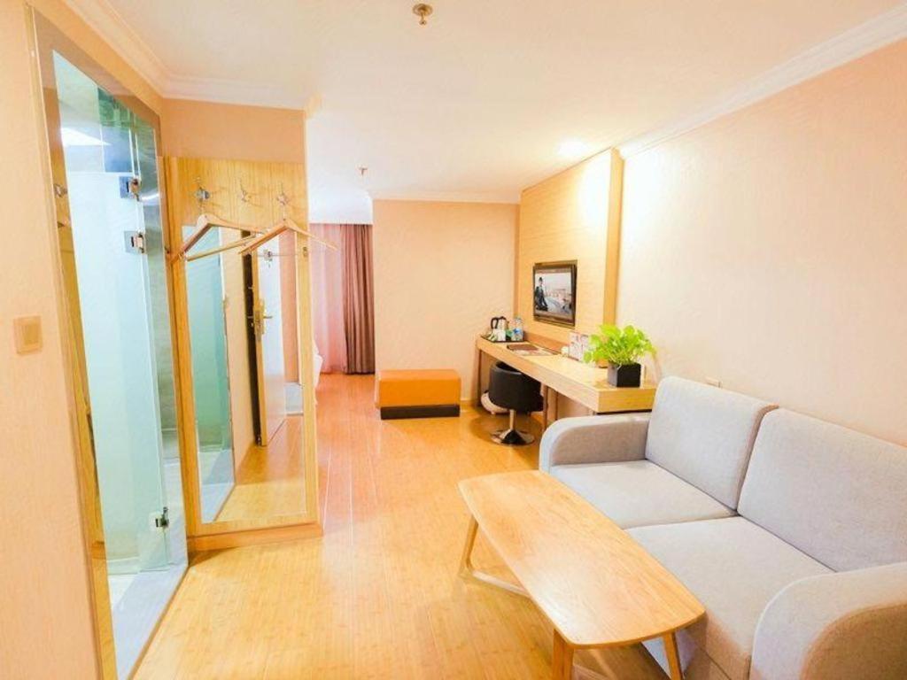 Greentree Inn Shanghai Guangxin Road Tongji Hospital Express Hotel Eksteriør bilde