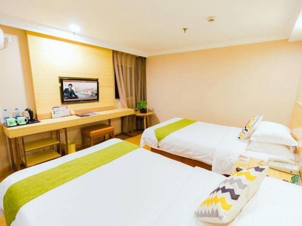 Greentree Inn Shanghai Guangxin Road Tongji Hospital Express Hotel Eksteriør bilde