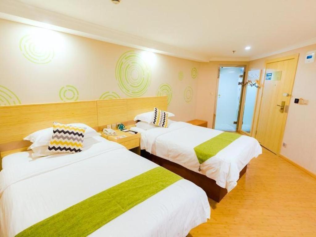 Greentree Inn Shanghai Guangxin Road Tongji Hospital Express Hotel Eksteriør bilde