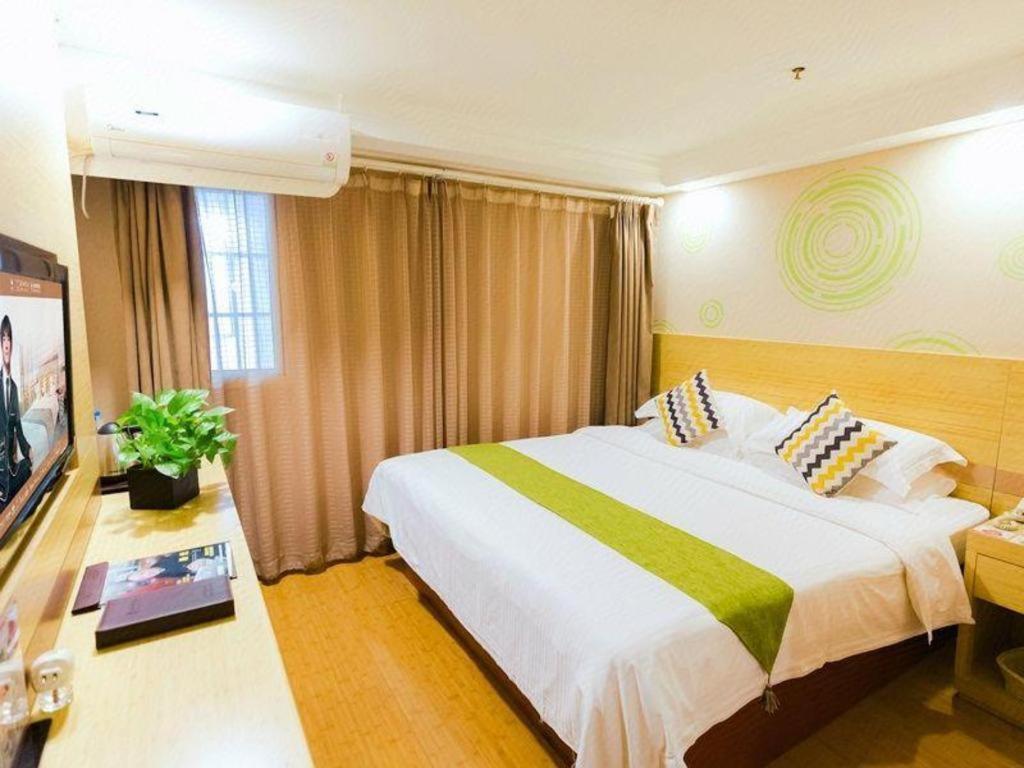 Greentree Inn Shanghai Guangxin Road Tongji Hospital Express Hotel Eksteriør bilde