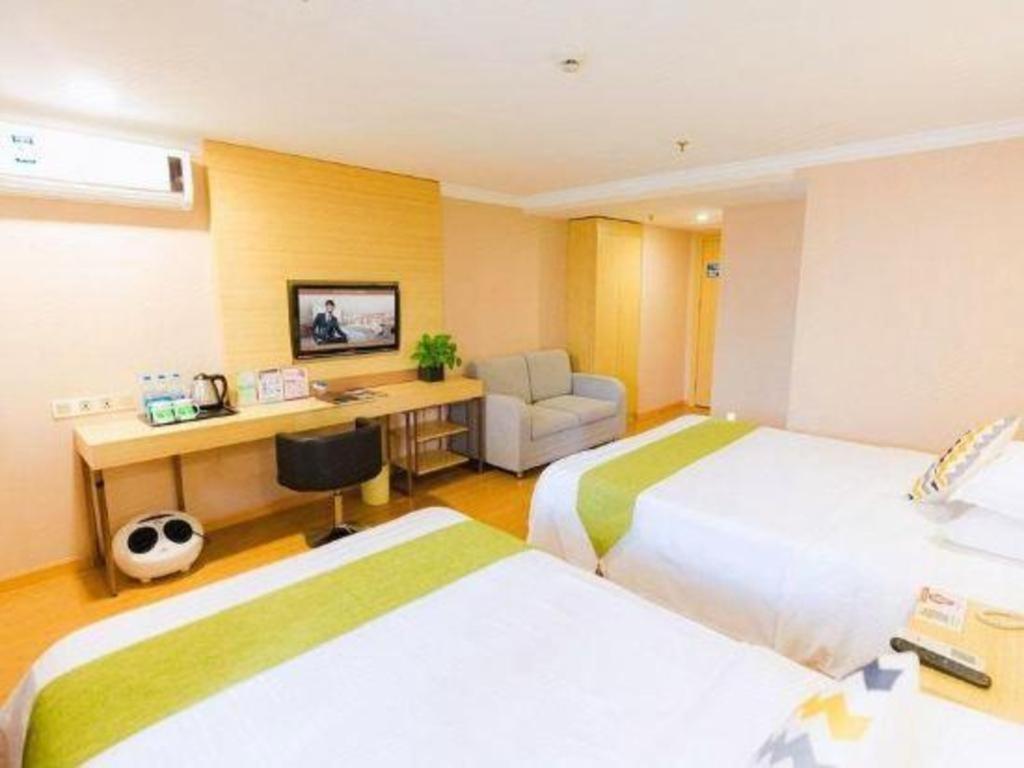 Greentree Inn Shanghai Guangxin Road Tongji Hospital Express Hotel Eksteriør bilde