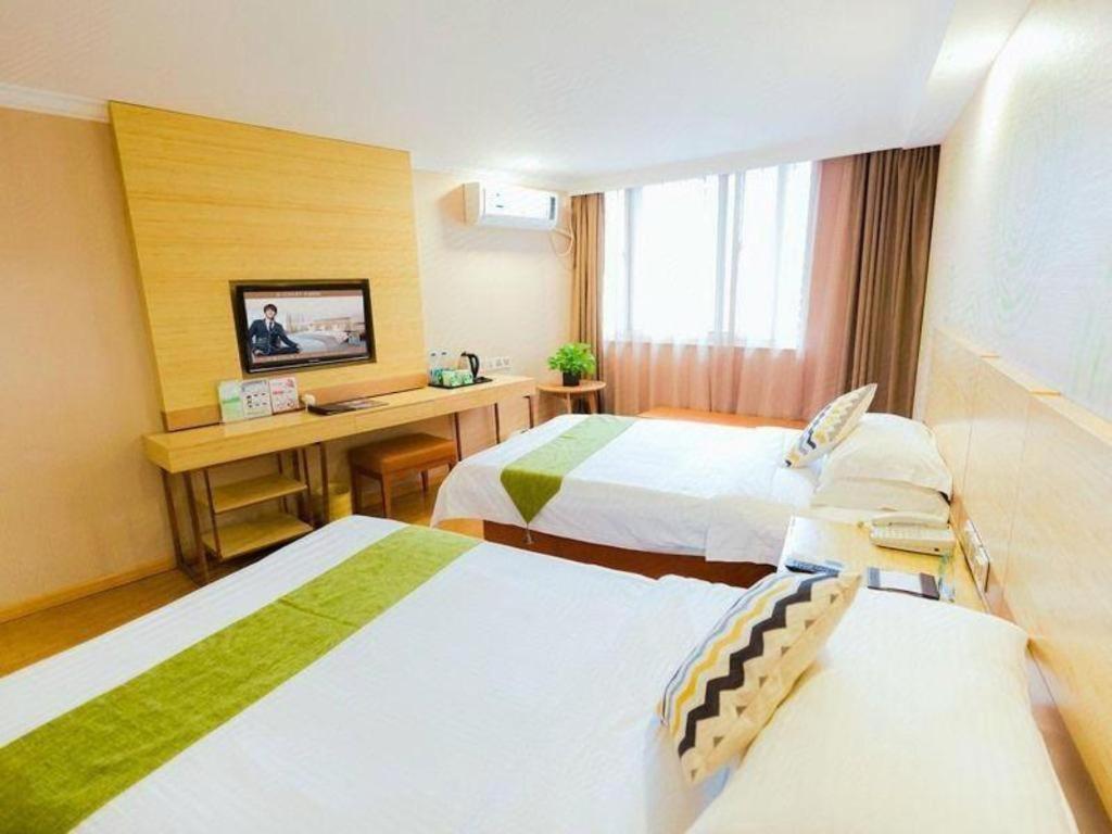 Greentree Inn Shanghai Guangxin Road Tongji Hospital Express Hotel Eksteriør bilde