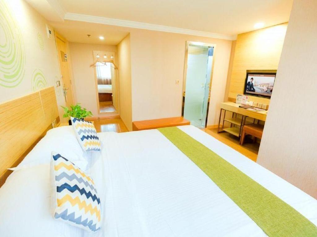 Greentree Inn Shanghai Guangxin Road Tongji Hospital Express Hotel Eksteriør bilde