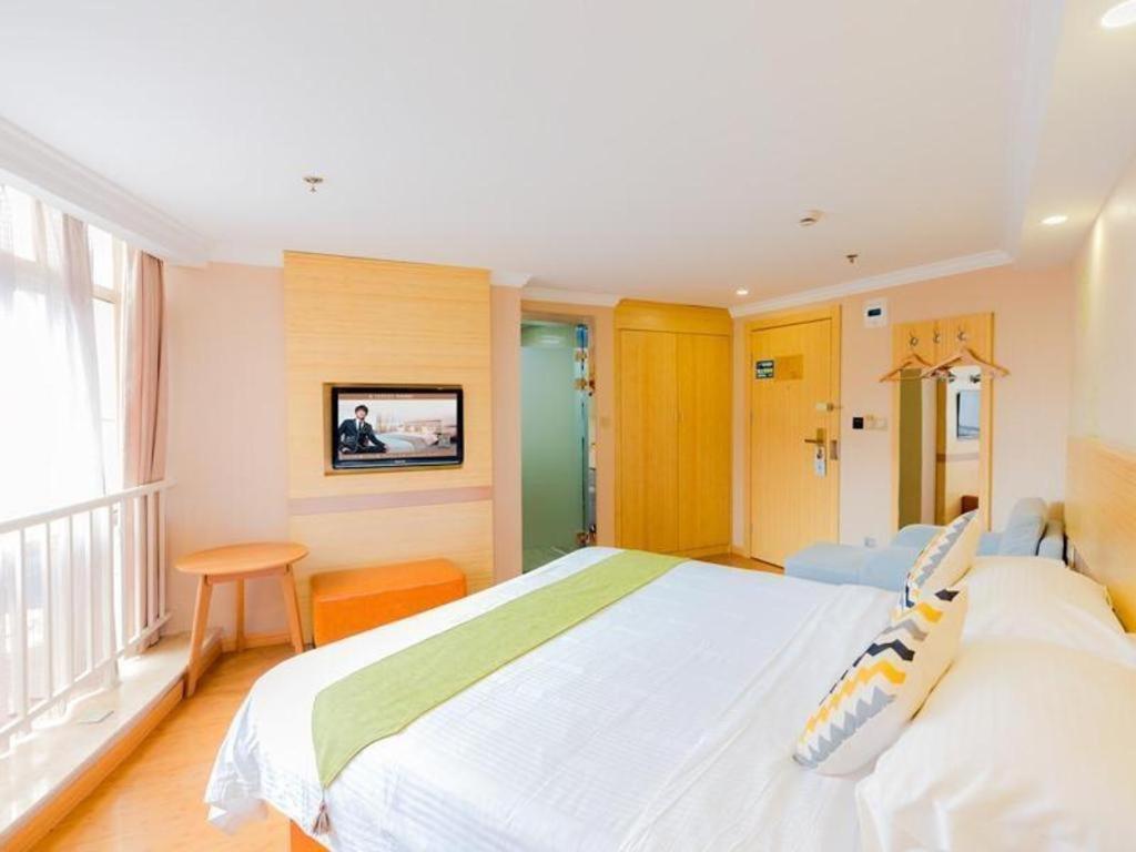 Greentree Inn Shanghai Guangxin Road Tongji Hospital Express Hotel Eksteriør bilde